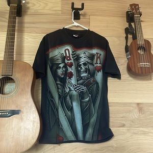 Vintage King and Queen of Hearts Tee